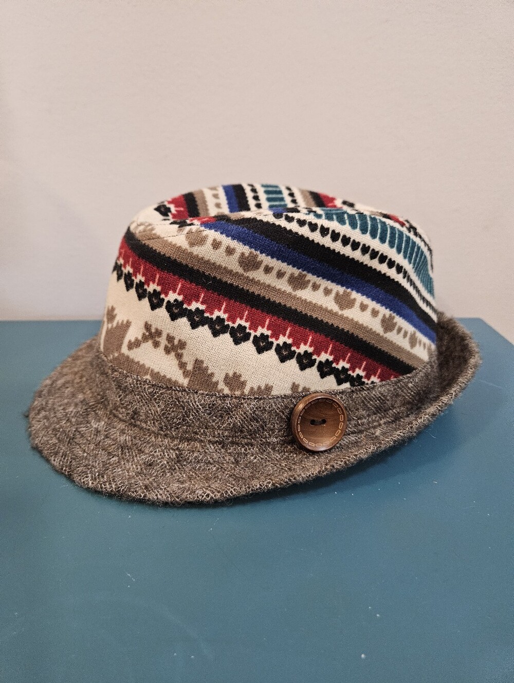 Wool Polyester Hat DeLux Unisex Trilby Fedora Style